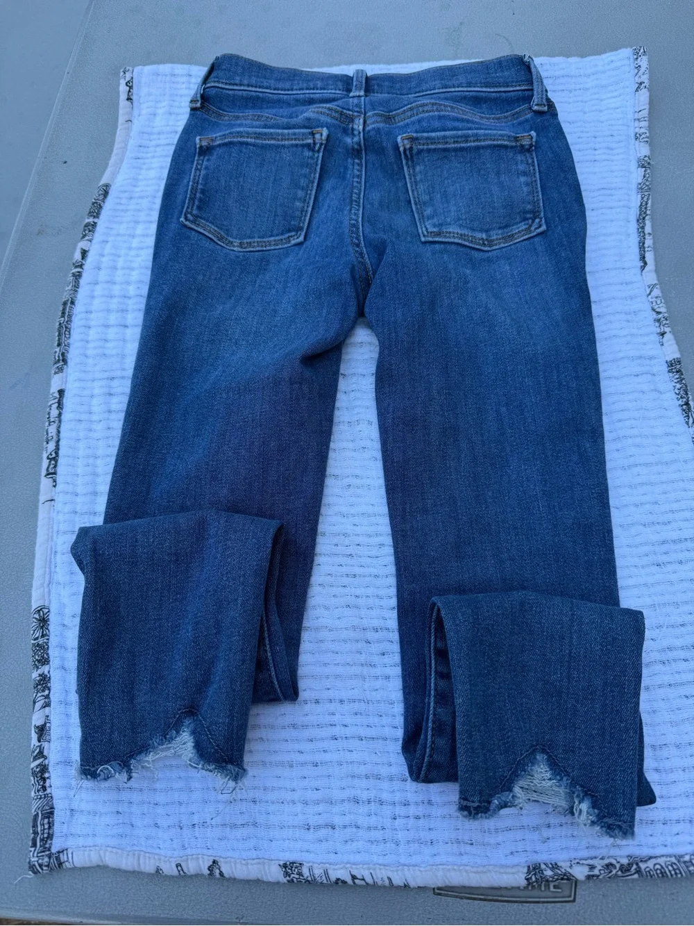 Old Navy Distressed Blue Denim Jeans for Kids